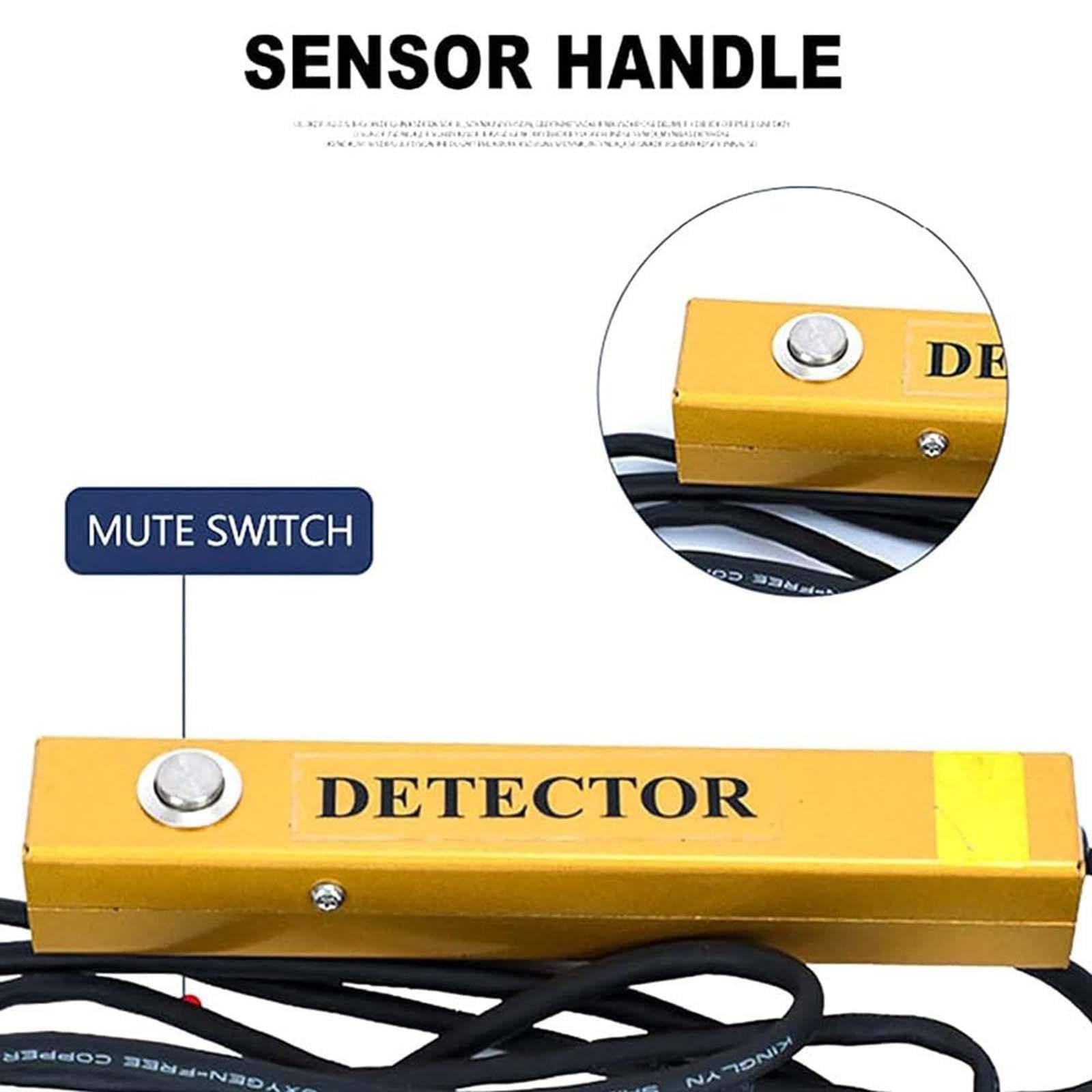 Detector Profesional de Fugas de Agua subterránea - Sensor de geófono de Fugas de Agua, Sensor de Fugas de Agua preciso y confiable para tuberías - Profundidad de detección de 3 Metros