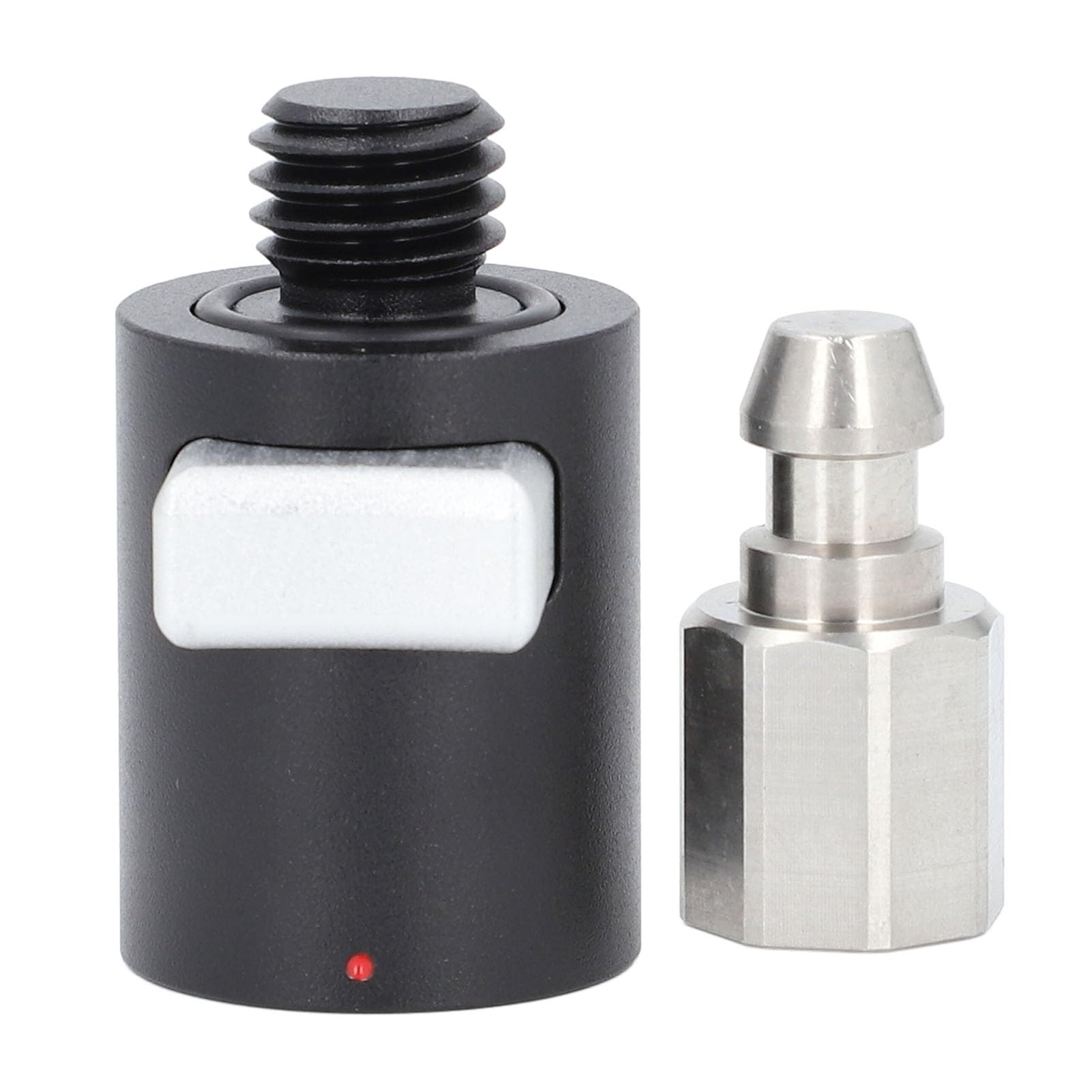 Luocute Adapter do Stalówki QRA02, Gwint 5/8 Cala X 11 | Adapter do szybkozłączki GPS z aluminiowej stali stopowej 40 mm do prętów pryzmatycznych, łączniki podstawy stacji RTK