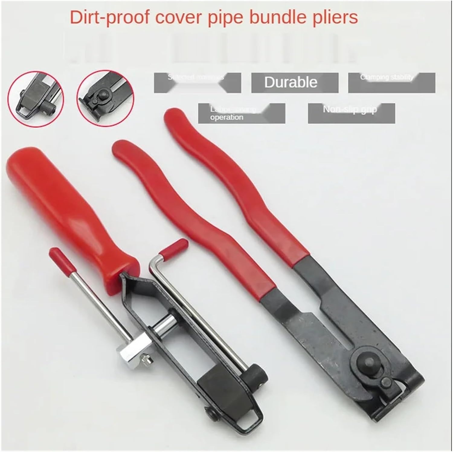 2Pc CV Joint Boot Clamp Pliers, Car Banding Tool Kit Set,Practicality