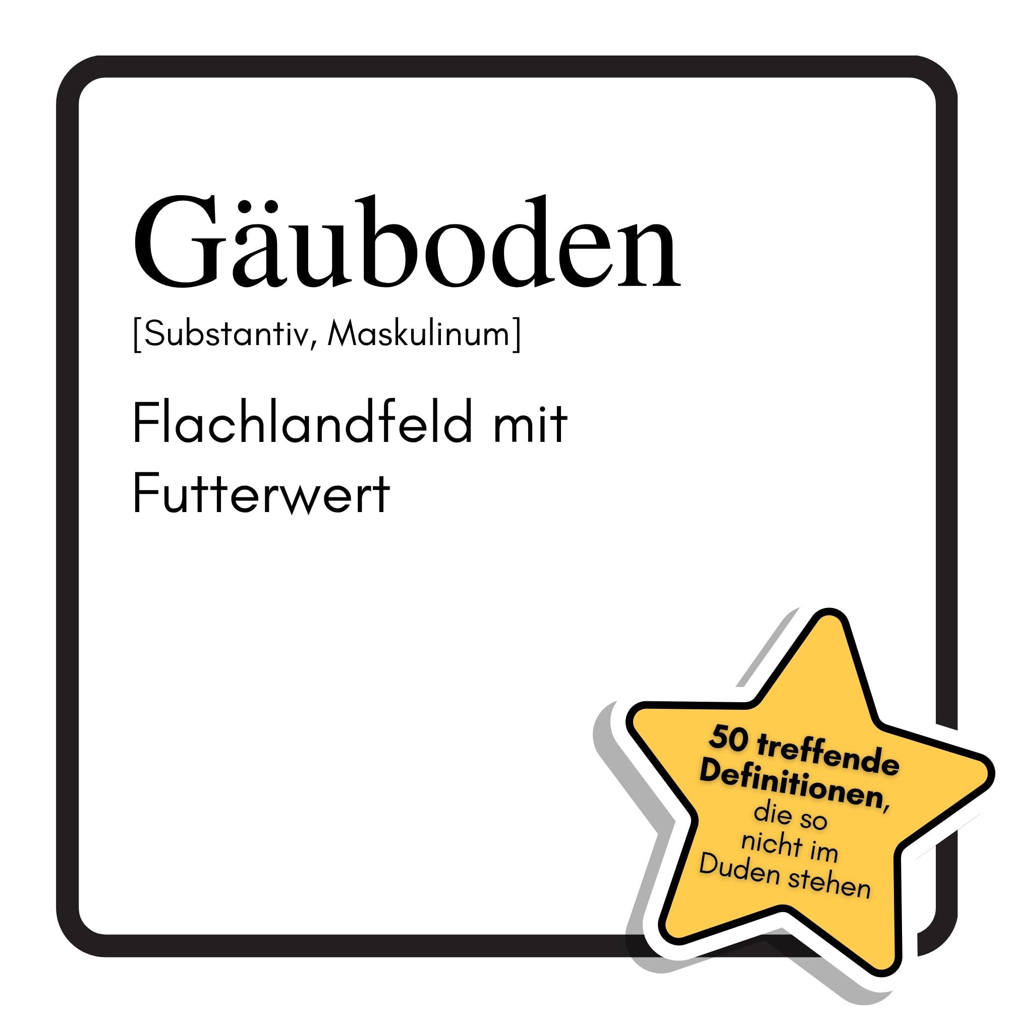 Gäuboden: Flachlandfeld mit Futterwert. Das lustige Geschenkbuch für Mann, Frau, Kollege, Freund zu Geburtstag, Weihnachten