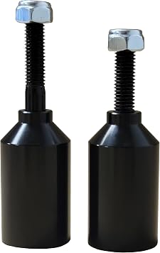 Envyscooters Aluminum Peg Set with Axle Hardware - Lightweight & Durable Pro Scooter Pegs for Stunt Scooters