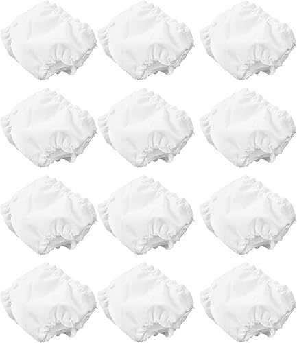 Miniatura 7 de 12 pañales para bebé, ropa interior de muñeca americana, ropa interior de muñeca, accesorios para juegos de simulación, color blanco (2.8 x 2.8 x