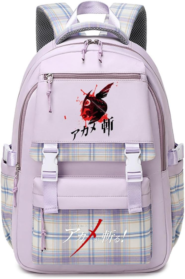 ISaikoy Anime Akame ga KILL Backpack Student Daypack Night Raid Bookbag Daypack School Bag 4