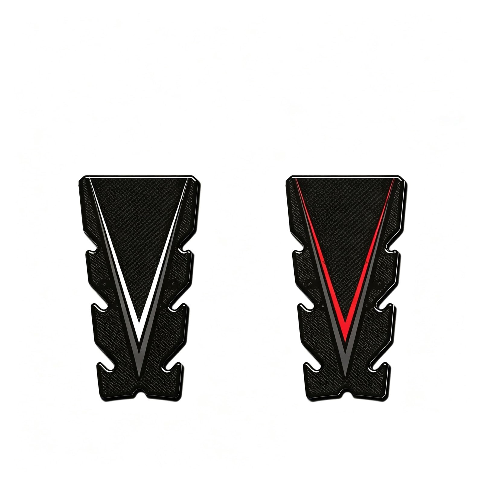 Motorrad Tank Pad Motorrad-Tankpad-Aufkleber Für NT650 Für 700 V 1000 1100 | Motorradzubehör Abenteuer Aufkleber Aufkleber Schutz Tank Pad Gas Heizöl Kit Knie(Black)