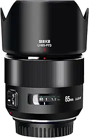 Lente 85 mm de retrato Meike F1.8 Full Frame, com foco automático, telefoto médio, compatível com câmeras SLR digitais Canon EOS com montagem EF, 5D Mark IV, 6D Mark II