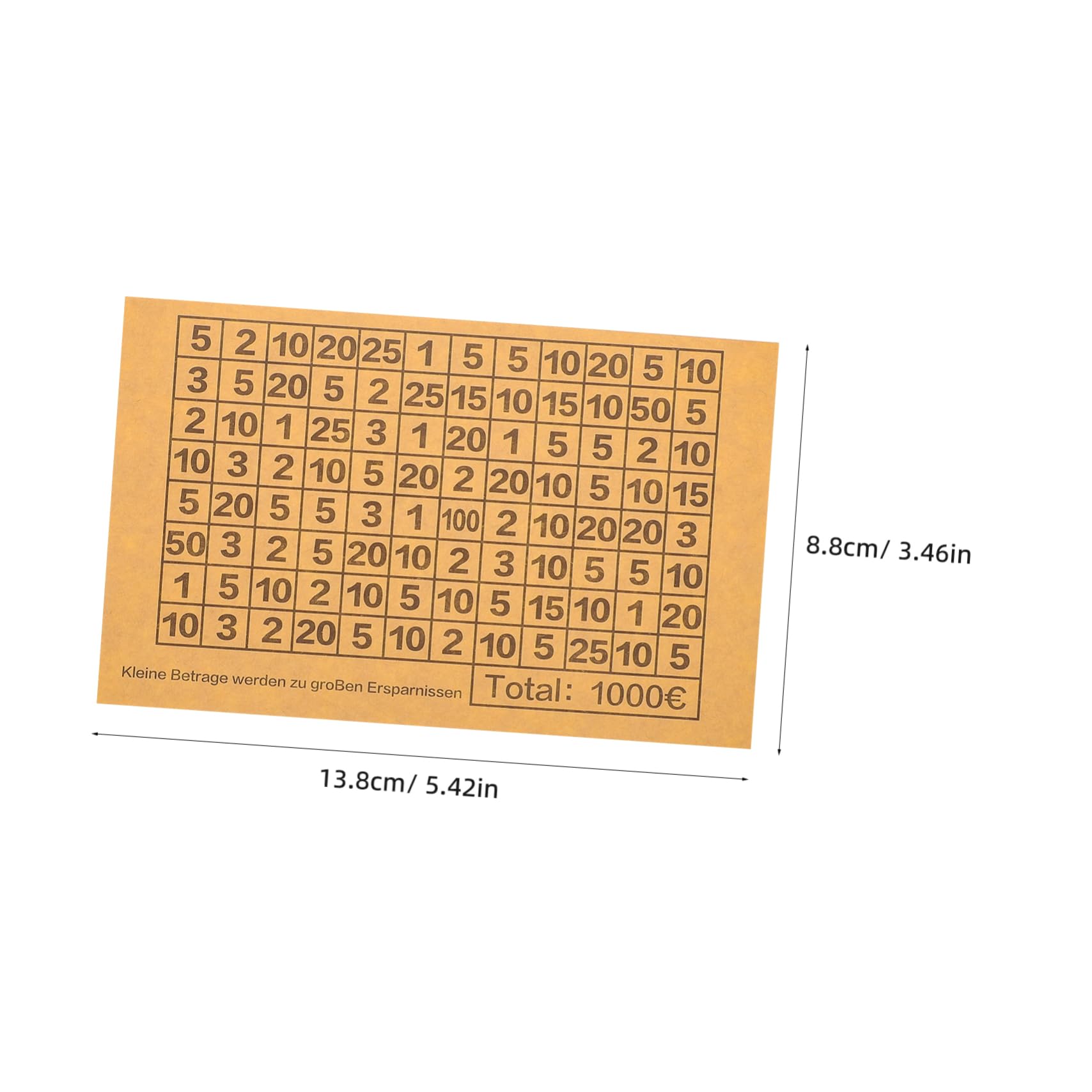 Toddmomy Money Box Decoration Stickers 20 Sheets Savings Jar Decals DIY Euro-Specific Design Versatile Financial Planning Tools