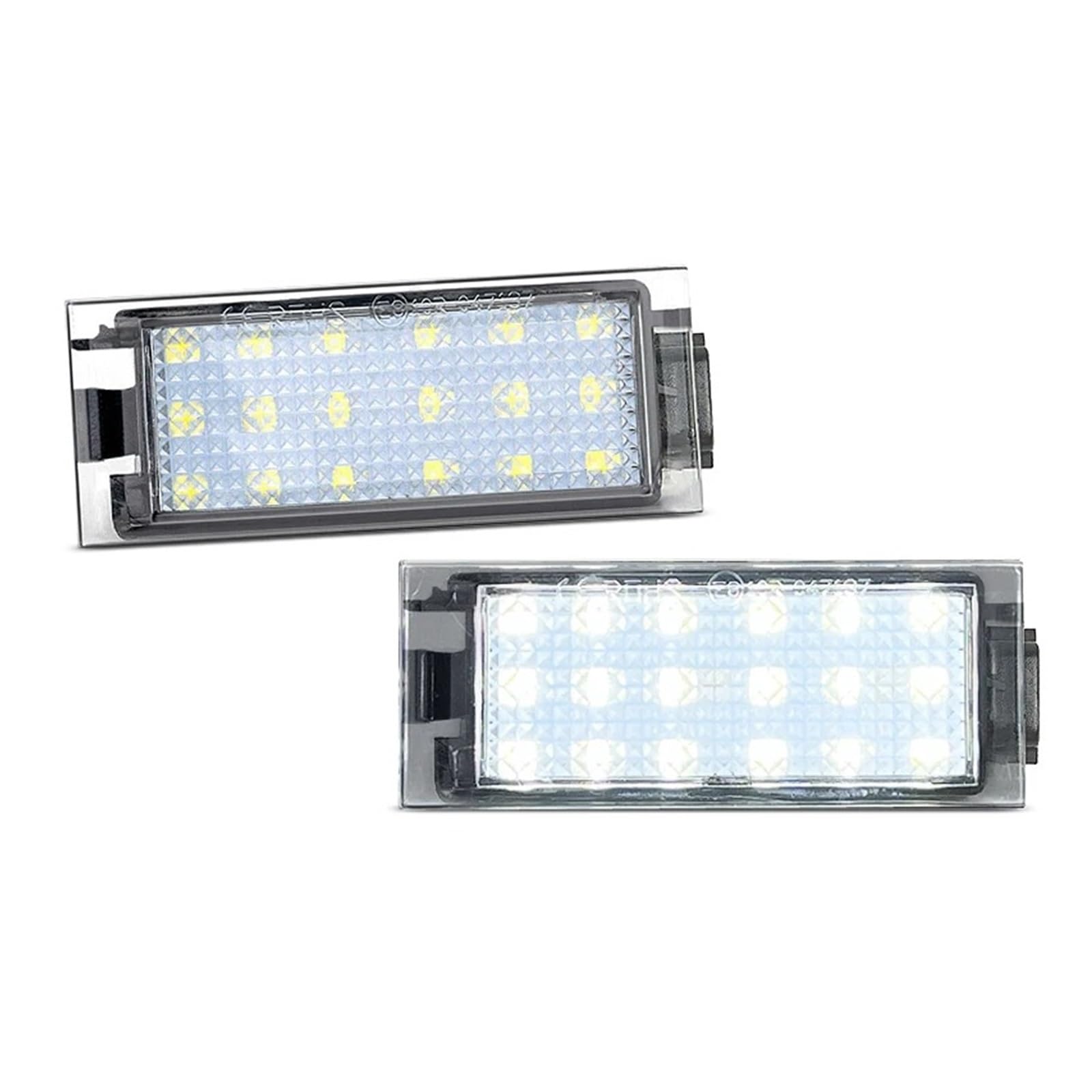 Luci Targa Per Nissan Interstar X70 NV400 LED Bianco Numero Luce Targa 2 Pezzi