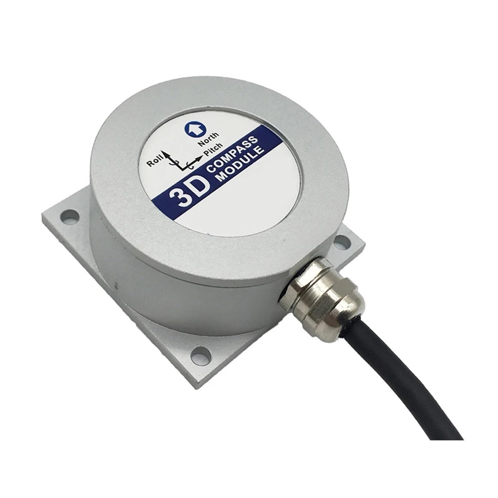 CHBMSS Electronic Digital Compass Inclinometer Three Axis, RS485 Angle Sensor 0.5 Degree Accuracy