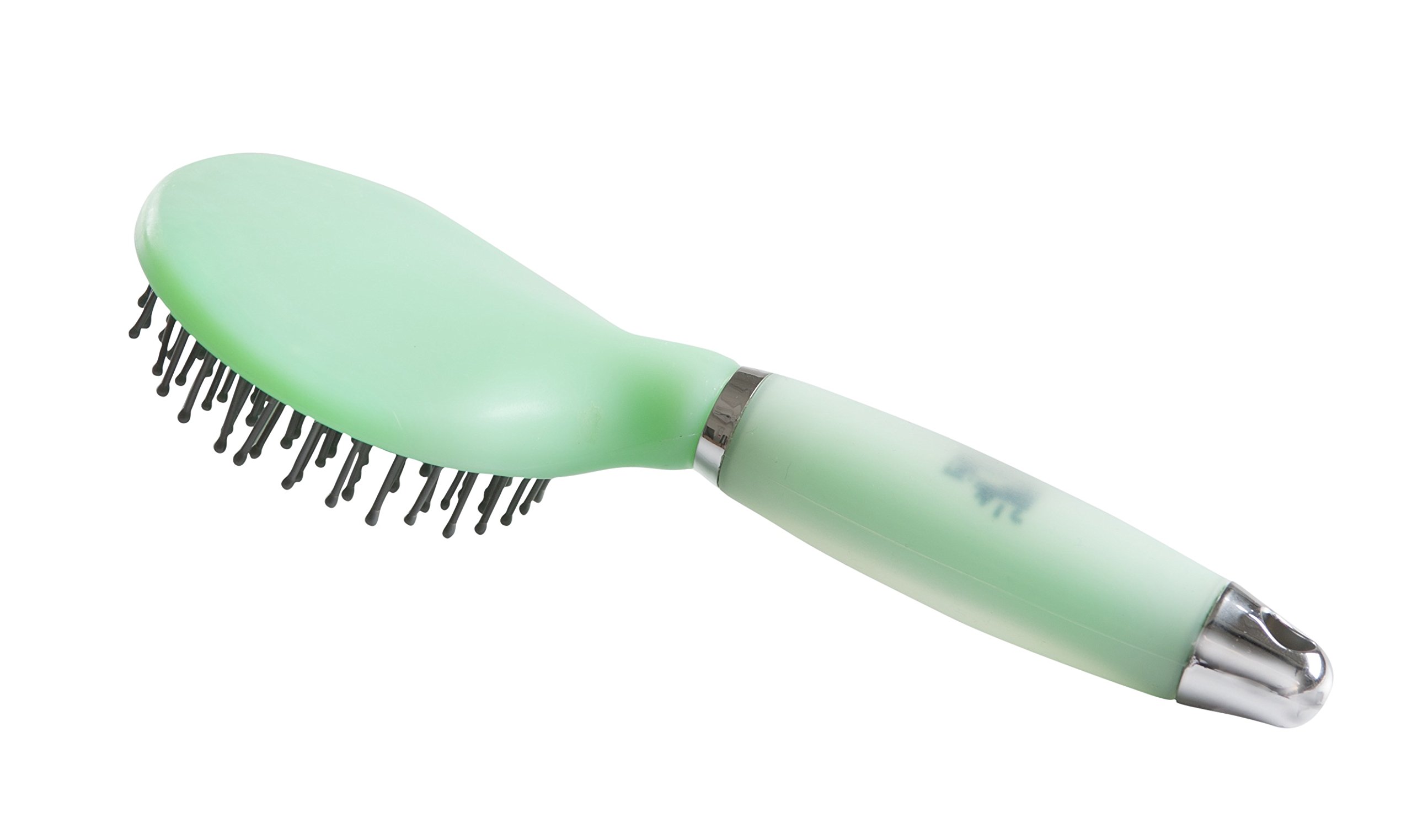 Hippo 700058 Tonic Brosse à crinière en Gel, Mixte, 700058, Vert Fluorescent, 23 x 10 cm