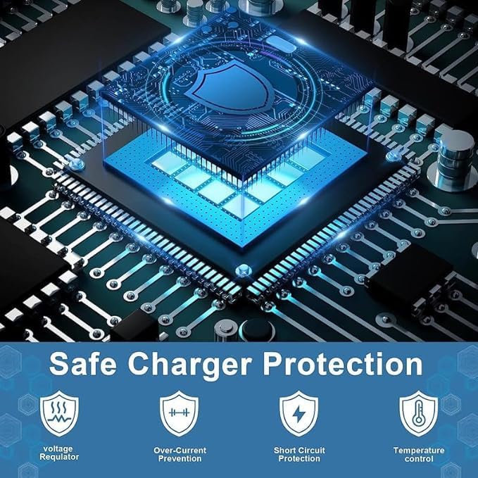 Image of 45W Super Fast Charger Adapter Campatible for 1 /Nothing 2A /2a Plus /2 /Buds, CMF 33w Power Charger Adapter for Mobile, 45 W Type C Charging Adaptor, White