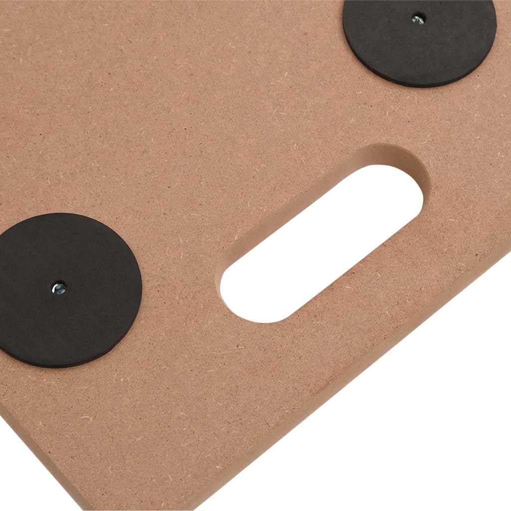 vidaXL Pedane 2 pz Rettangolari in Legno Multistrato