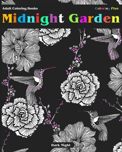 Creative Haven Midnight Garden Coloring Book: Animal & Flower Designs ...