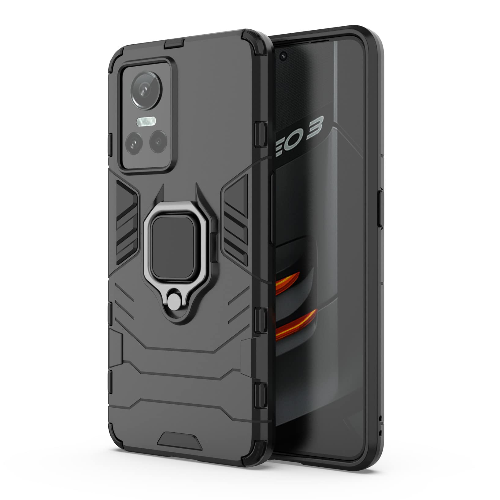 Cover per Xiaomi Redmi 6, Custodia 2in1 Dual Layer Ibrida Morbido