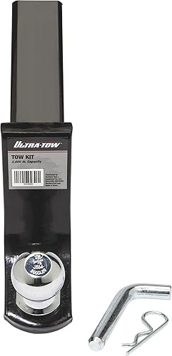 Miniatura 4 de Ultra-Tow Kit de arranque de remolque de 2 pulgadas - Clase II, 2000 libras GTW, caída de 4 pulgadas