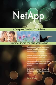 NetApp A Complete Guide - 2021 Edition