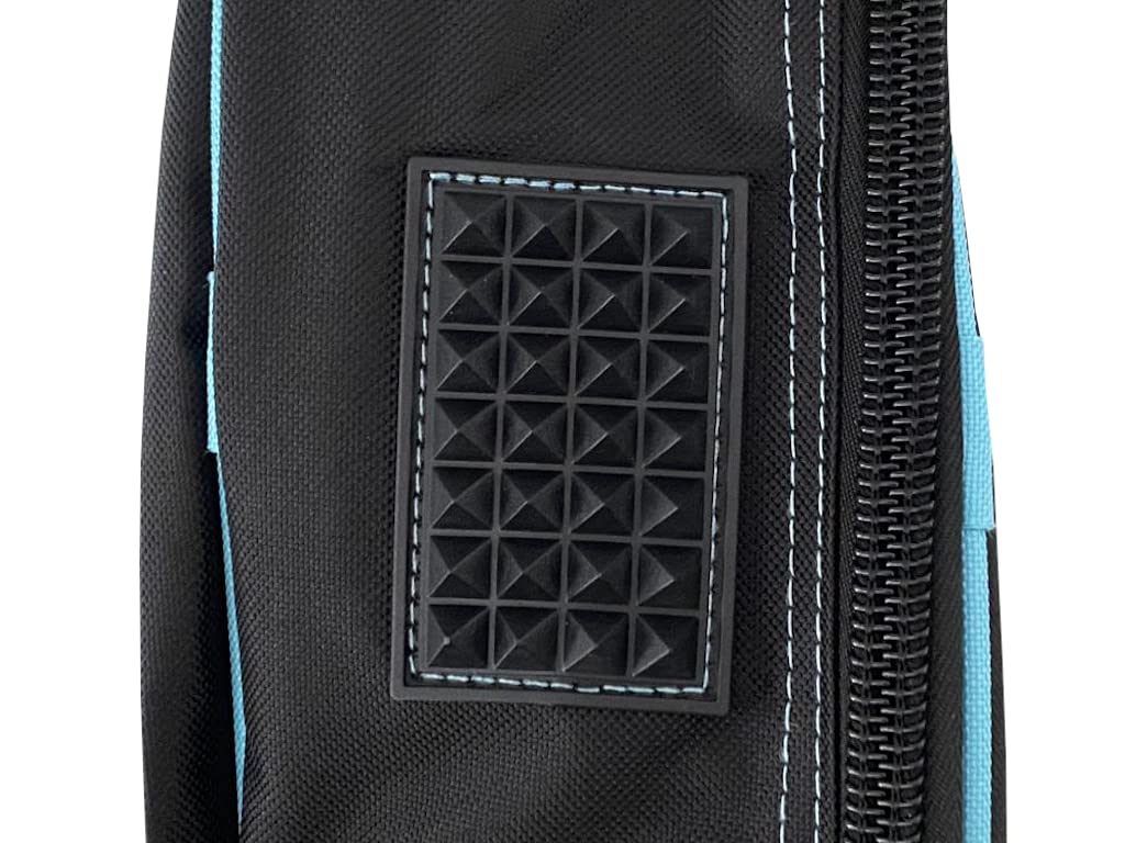 FUNDA GUITARRA CLASICA REF. 33 MOCHILA Medidas internas: 101x39x30x10cm. Negro/V.Turquesa