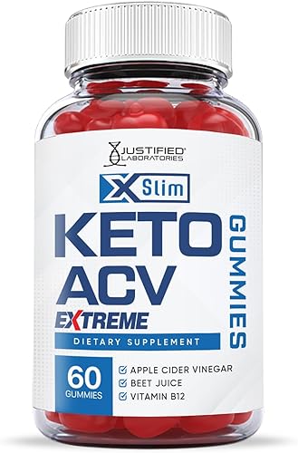 Miniatura 3 de X Slim Keto ACV Gummies Extreme Formula 2000 MG Xslim Vegano sin OGM con jugo de granada remolacha B12 120 gomitas