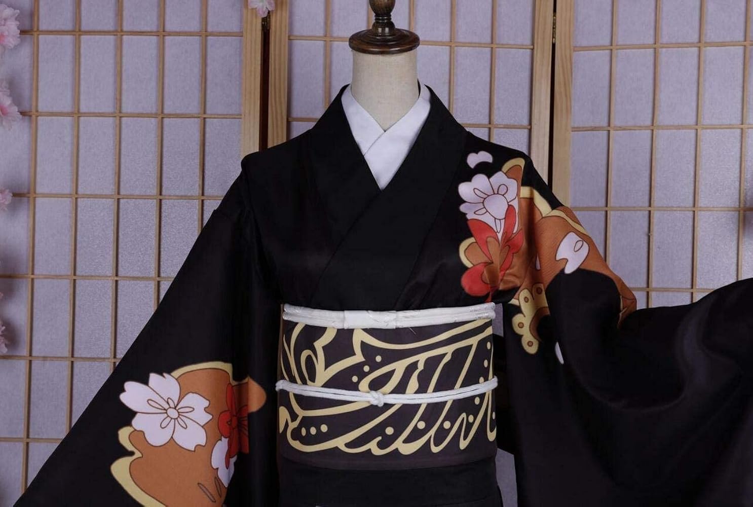 鬼滅の刃 風 鬼舞辻無惨 女装 着物 コスプレ衣装 コスチューム　L 鬼舞辻無惨 コスプレ 衣装 - 鬼滅の刃 コスプレ | 高品質 着物 販売