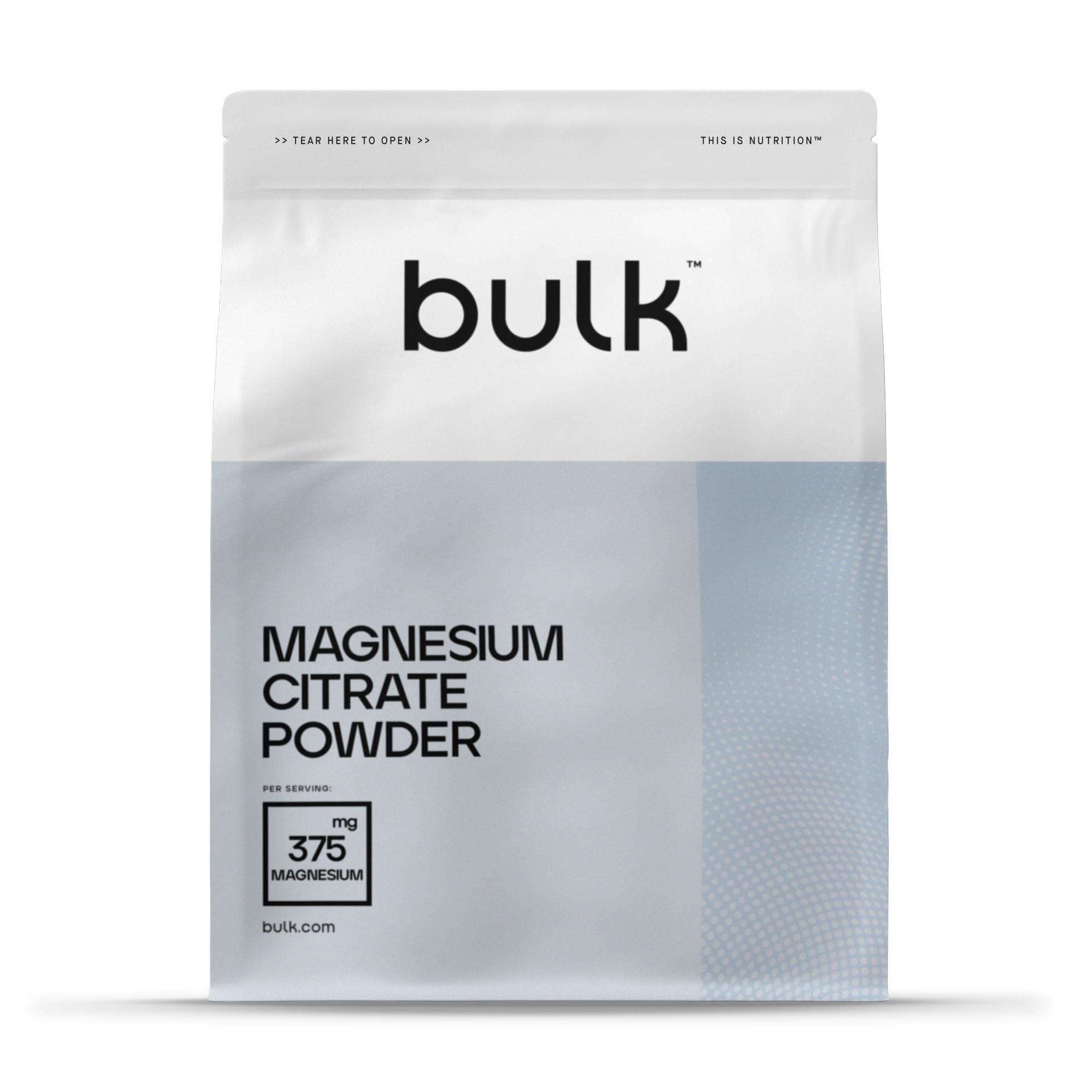 Bulk Magnesium Citrate Powder, Reduces Tiredness and Fatigue, 250 g