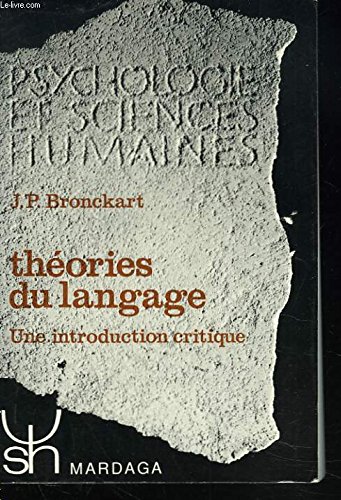 THEORIES DU LANGAGE 70