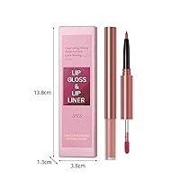 Vista 8 de 3 lápices labiales líquidos mate, lápiz labial mate, lápiz labial impermeable, manchas de labios de larga duración, juego de regalo de brillo