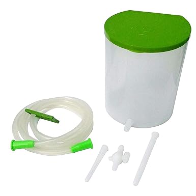 Purabelle Premium Quality Enema Kit (Pvc) With Pinch Clamp (1000ML)