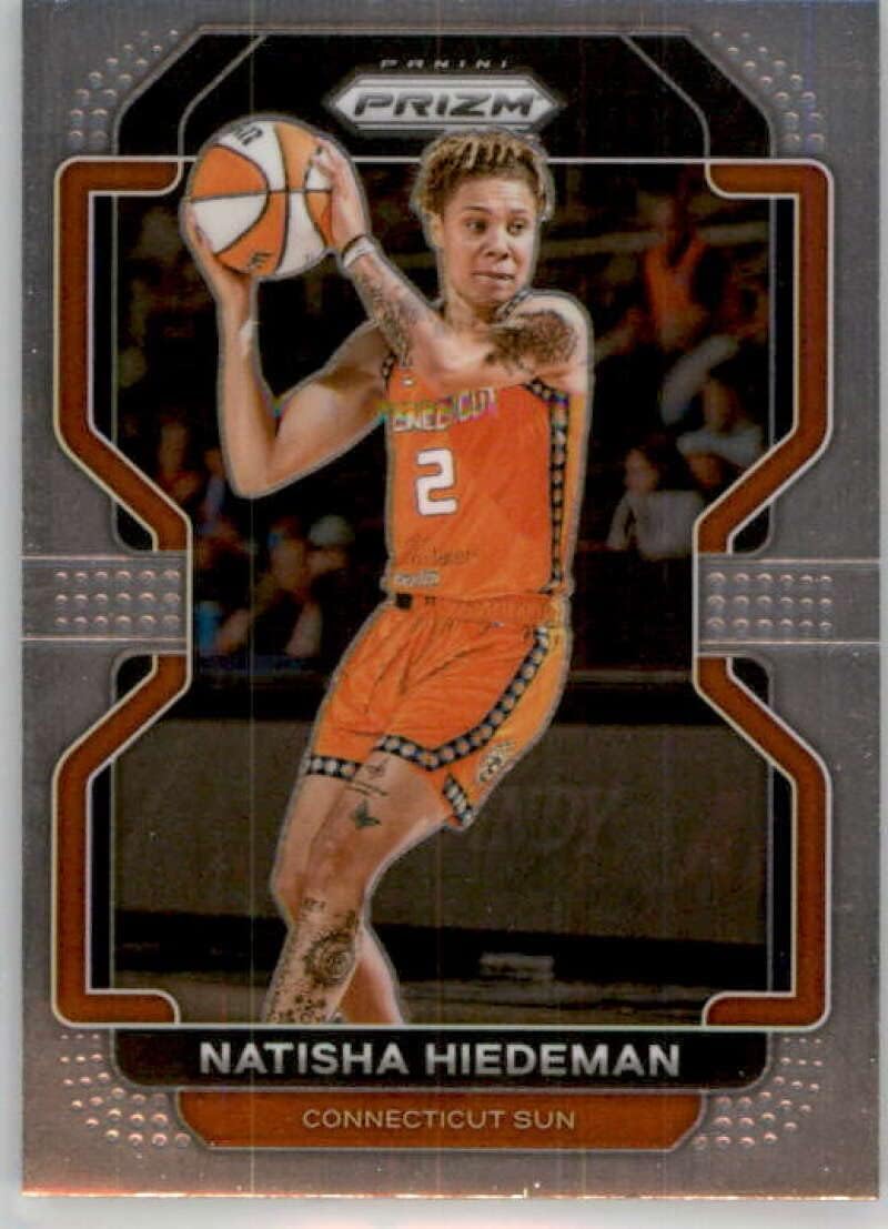 2022 Panini WNBA Prizm 72 Natisha Hiedeman Connecticut Sun