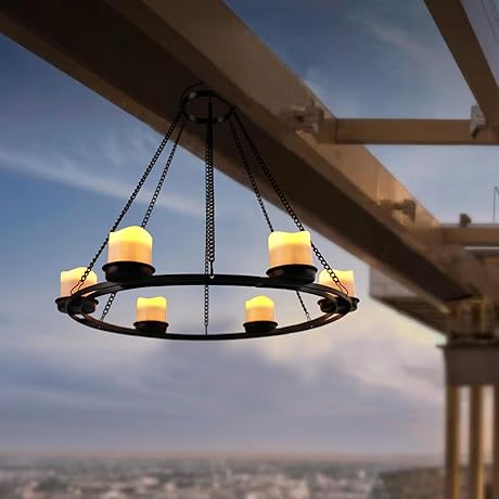 Solar Outdoor Chandelier: Illuminate Your Outdoor Oasis