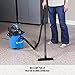 Vacmaster VJC507P 5-Gallon* 3 Peak HP** Wet/Dry Shop Vacuum, Blue, 5 gal