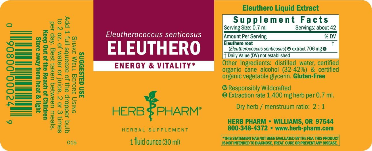 Herb Pharm Eleuthero Root Liquid Extract for Energy and Stamina, Cane Alcohol, 1 Ounce - Image 5
