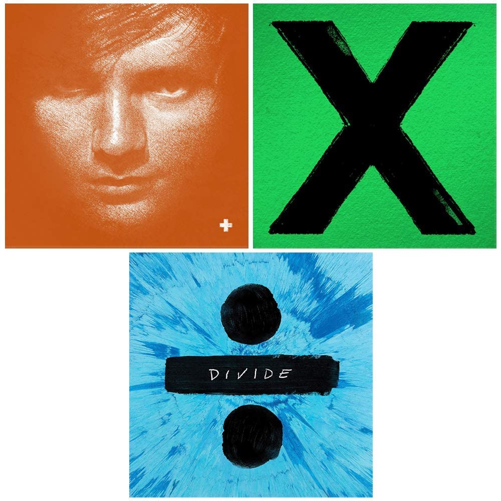 Ed Sheeran Collection: "+" Plus "÷" Divide "x" Multiply