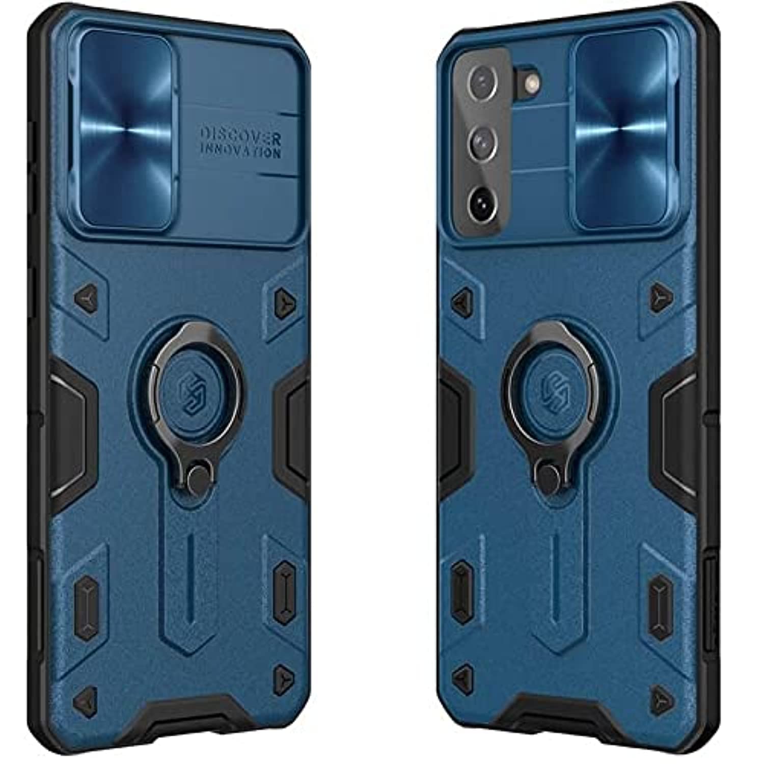 Nillkin CamShield Armor Etui Samsung Galaxy S21 z oson aparatu (Blue)