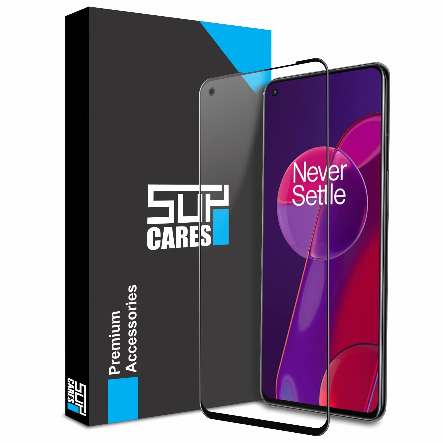 SupCares Edge To Edge Tempered Glass For Oneplus 9Rt 5G (6.62 Inch) With Easy Self Installation Kit For Smartphone| Black (B0B1CLLQMQ) Amazon Price History, Amazon Price Tracker