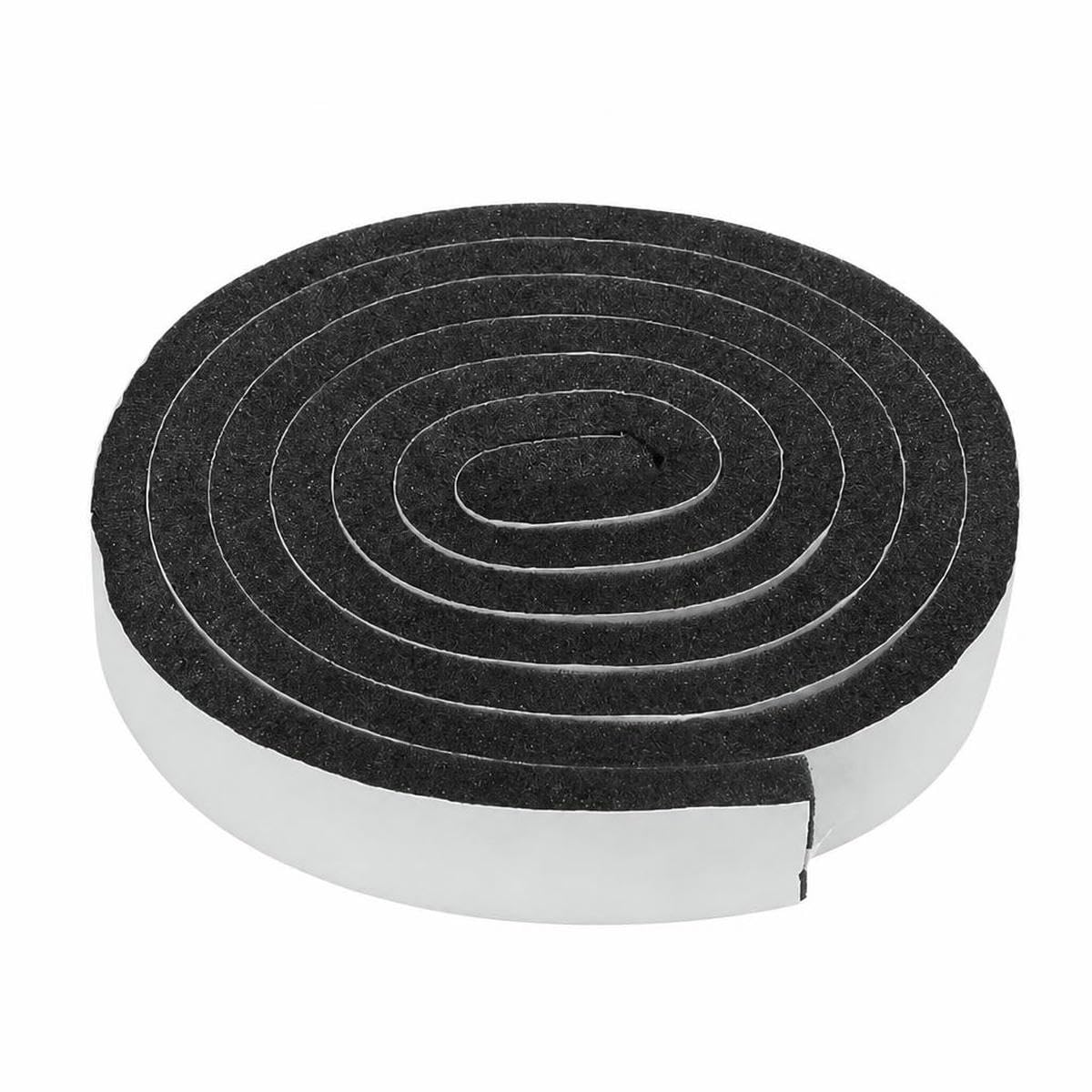 Self-Adhesive Sponge Sealing Strip Window Door Anti-Collision Sealing Strips Windproof Sound-Proof Door Gap Sealing Foam Tapes-Width-3cm-3Rolls (6M)