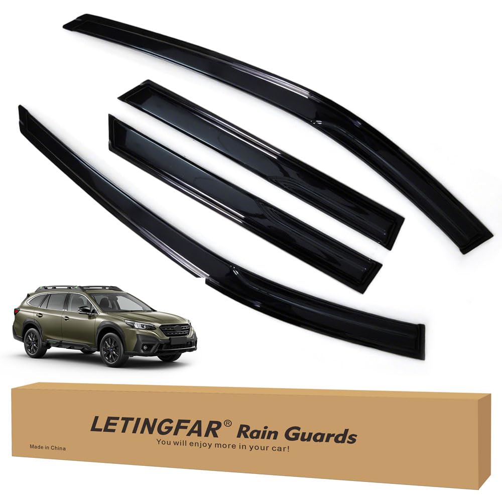 Photo 1 of ***FACTORY SEALED ***
LETINGFAR Window Visors Rain Guards for Subaru Outback 2015 2016 2017 2018 2019 Accessories, Wind Deflectors Vent Shades for Outback