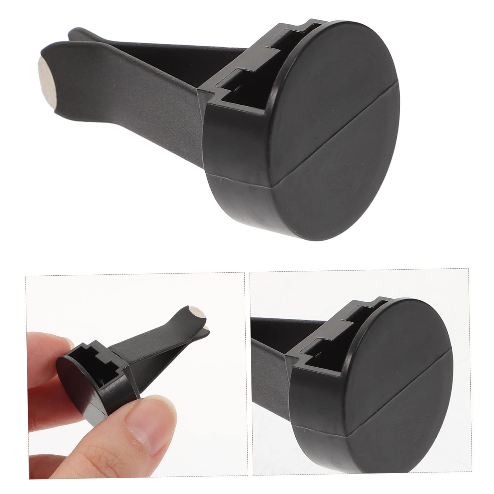 IMIKEYA Clip per Bocchetta di Auto Resistente e 100 Pezzi in Metallo e Plastico Accessorio per Decorazione Auto e Rinfrescante D'aria