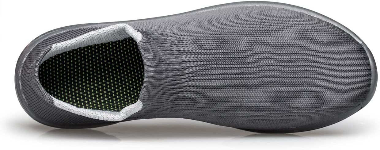 Vidbiv Men Slip on Casual Trainers Walking Shoes - Breathable Slip-on Lightweight Comfortable Tennis Mesh Sneaker - Image 6