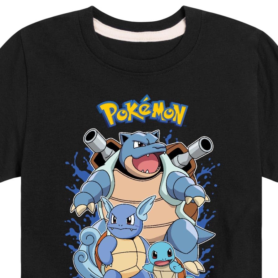 HYBRID APPAREL - Pokémon - Squirtle Evolution - Youth Short Sleeve Graphic T-Shirt3