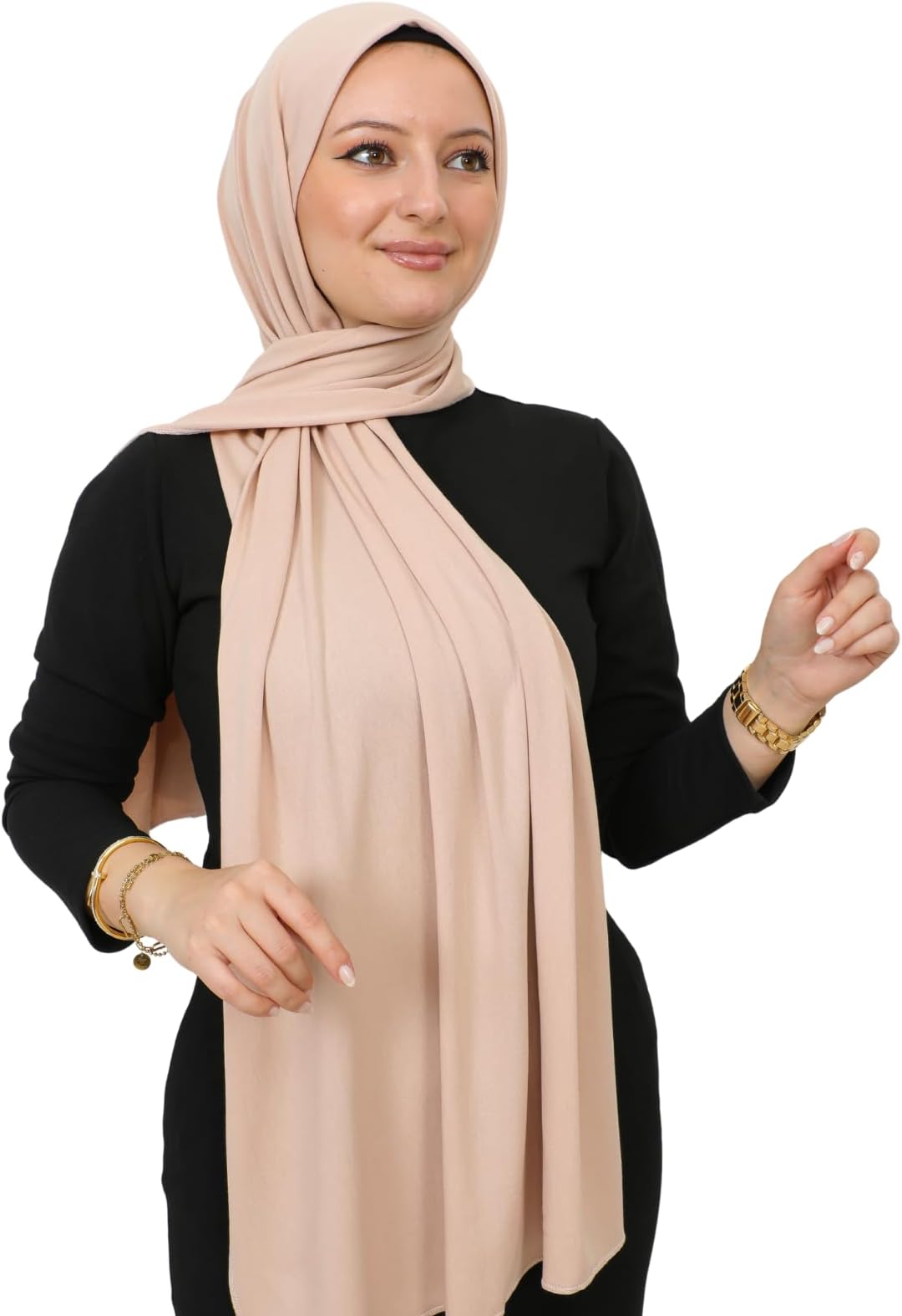 Prien Hijab for Women Viscose Scarf Lightweight Muslim Hijabs Long Shawl Islamic Scarves Turkey Silk Headscarf for Womens