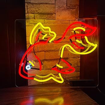 Amazon | ネオンサイン 金魚 FISH NEON SIGN インテリア ネオン