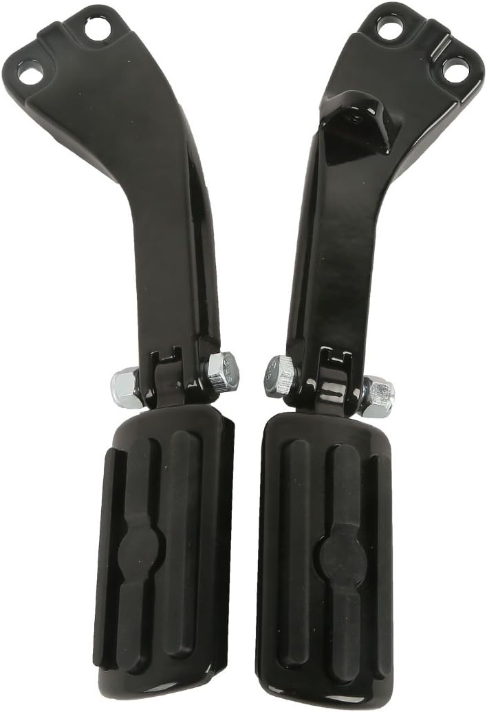 Rear Passenger Foot Peg Mount Support Bracket Fit for Harley Dyna Street Bob 2007-2017 SLMOTO Motorcycle Pegs