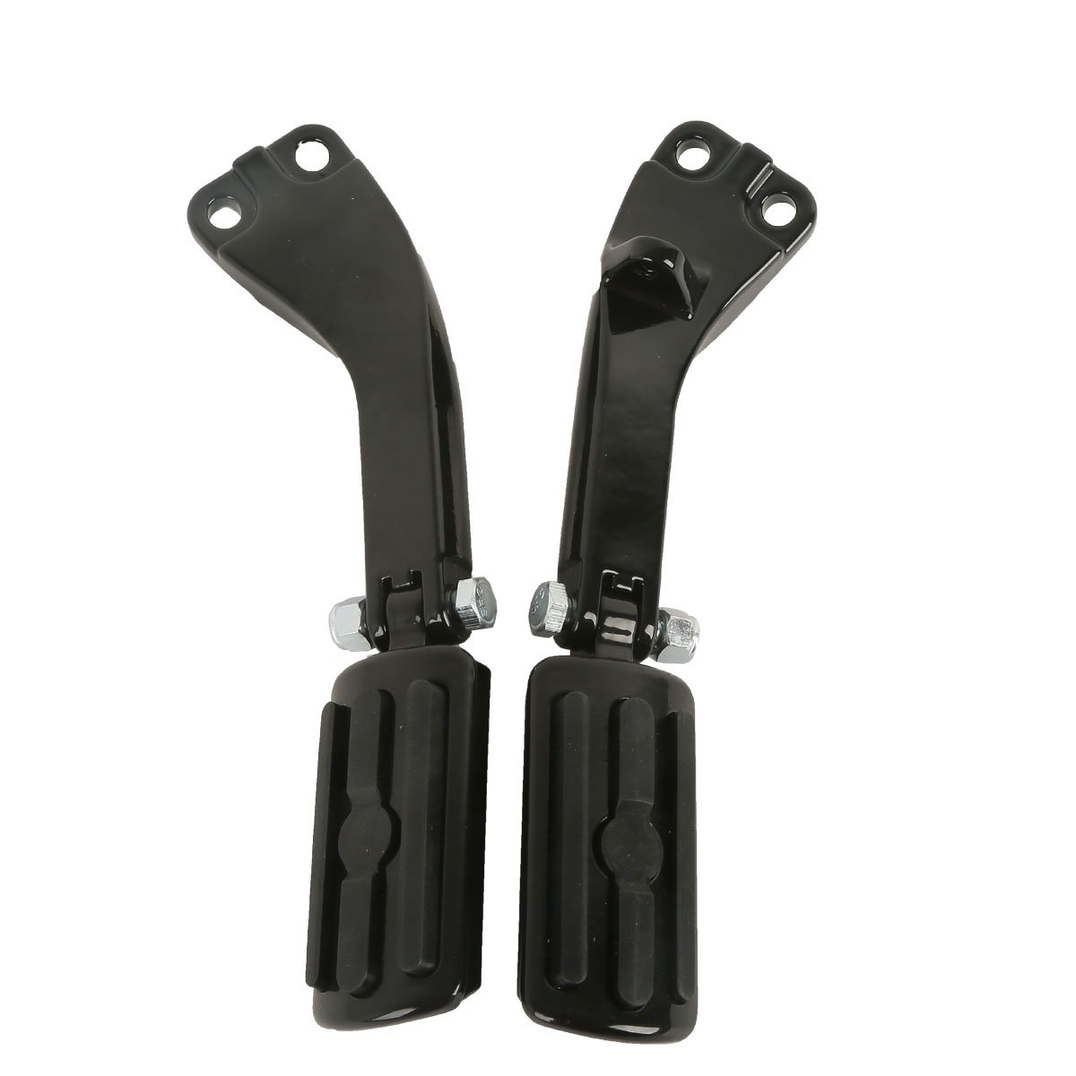 Rear Passenger Foot Peg Mount Support Bracket Fit for Harley Dyna Street Bob 2007-2017 SLMOTO Motorcycle Pegs