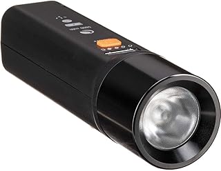 Celestron - PowerTank Glow 5000 - Portable USB Rechargeable Power Bank + Red Flashlight - 5000 mAh Capacity – The Best Astronomy Flashlight - Must-Have 2-in-1 Accessory for Amateur Astronomers