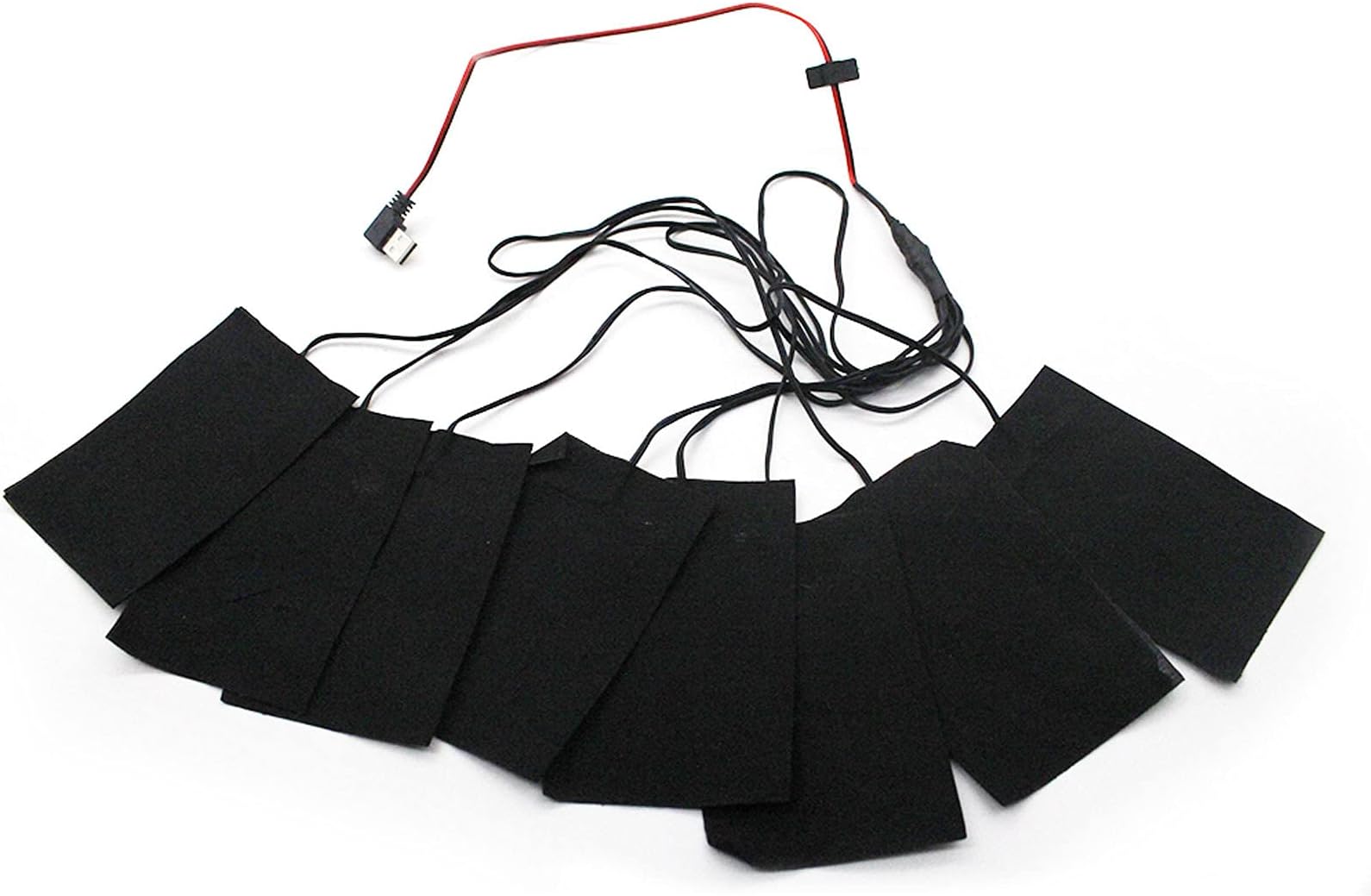 ELBME Heating Pads for Belly Shoulder Neck Leg Waist Pain Relieve Abdomen Warming USB Heating Film Low Temperature for Clothes Seat Pet Warmer for Cold Winter Outdoor Camping Activities