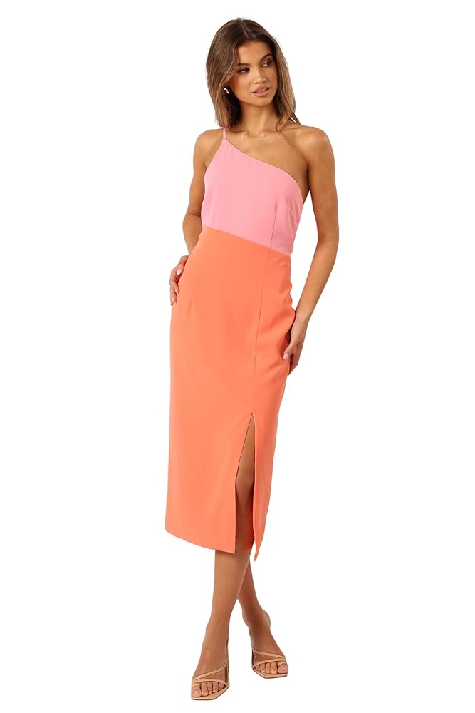 Petal & Pup Women's Xiomar Dress, Orange at Amazon Women's