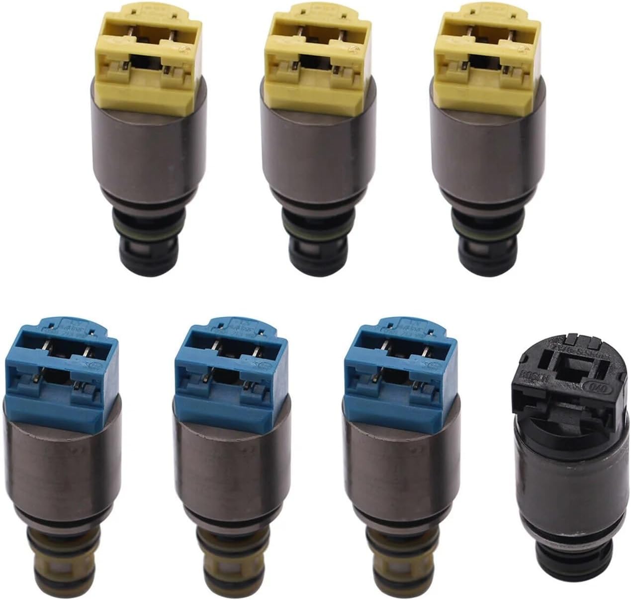 Automatic Transmission Shift Solenoid Kit Compatible For BMW X3 X5 X6 Z4 325i 328i 525i Compatible For Audi A4 A6 A8 Q7 Gearbox Solenoid Valves Car Parts