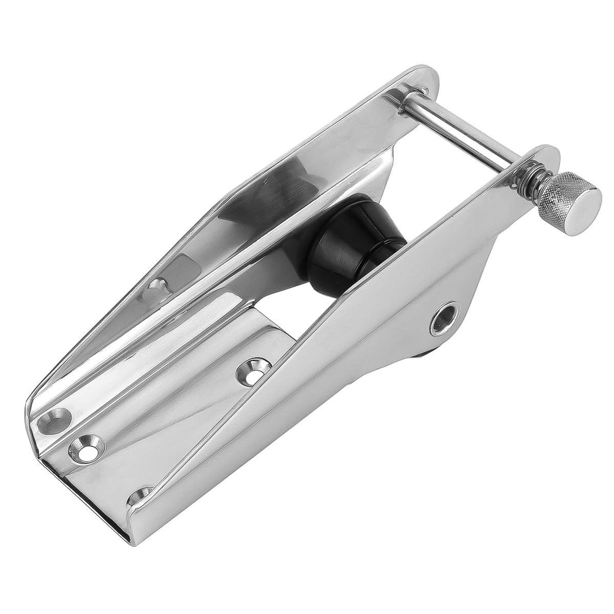 Namvo 316 Stainless Steel Bow Anchor Roller Anchor Roller Fixing Bracket Boat Anchor Accessories Durable Boat Anchor Bracket with Nylon Roller Mirror Polished Design