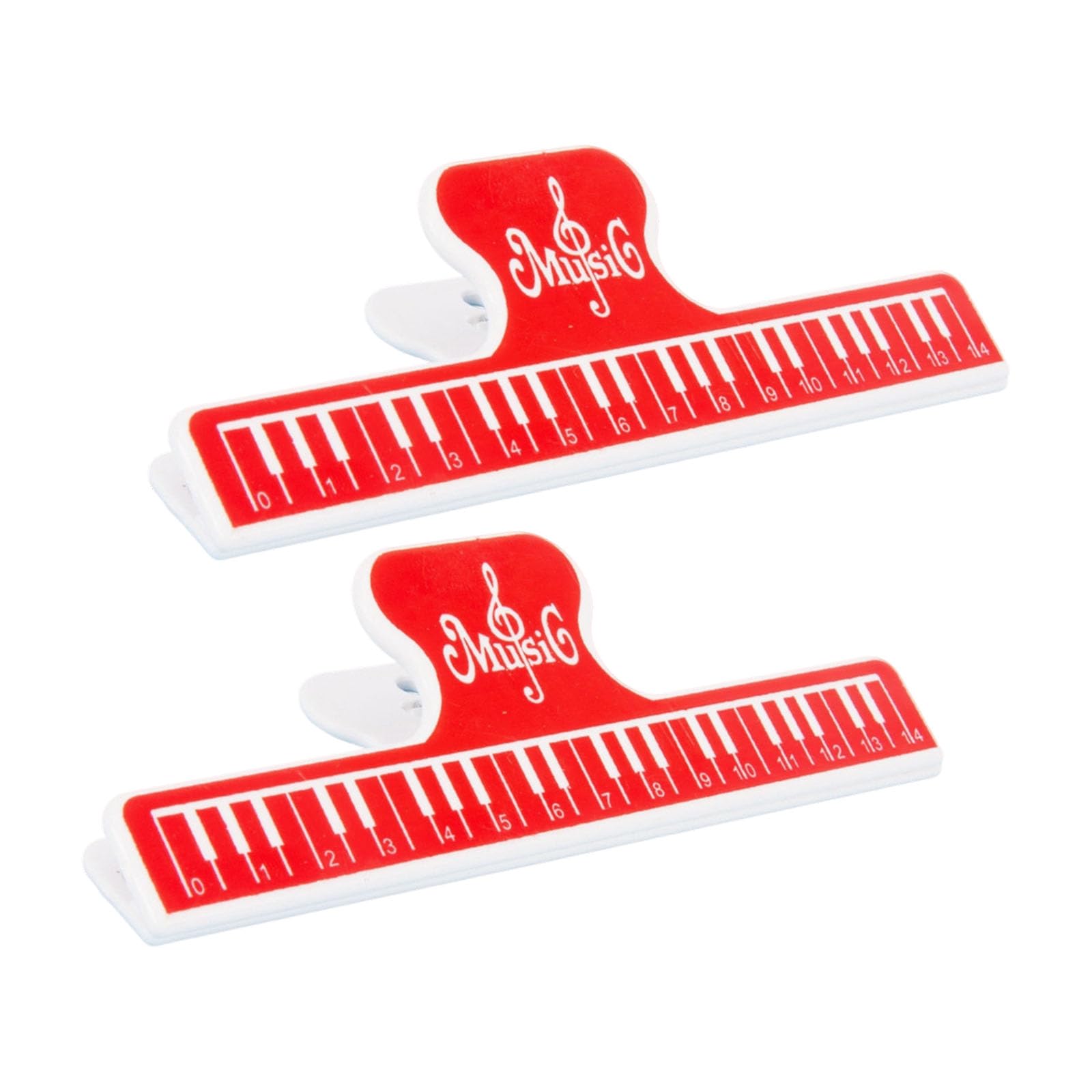 QIAOLIDA Piano Sheet Clip Book Clip Music Page Holder Music Score Fixed Clips for Guitar Violin Playing