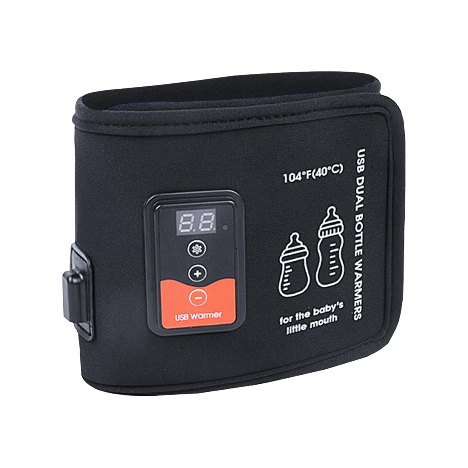 Chauffe-biberon USB de, Compatible avec La Plupart Des Biberons, Température Réglable, Idéal pour La Voiture, L'extérieur et L'intérieu