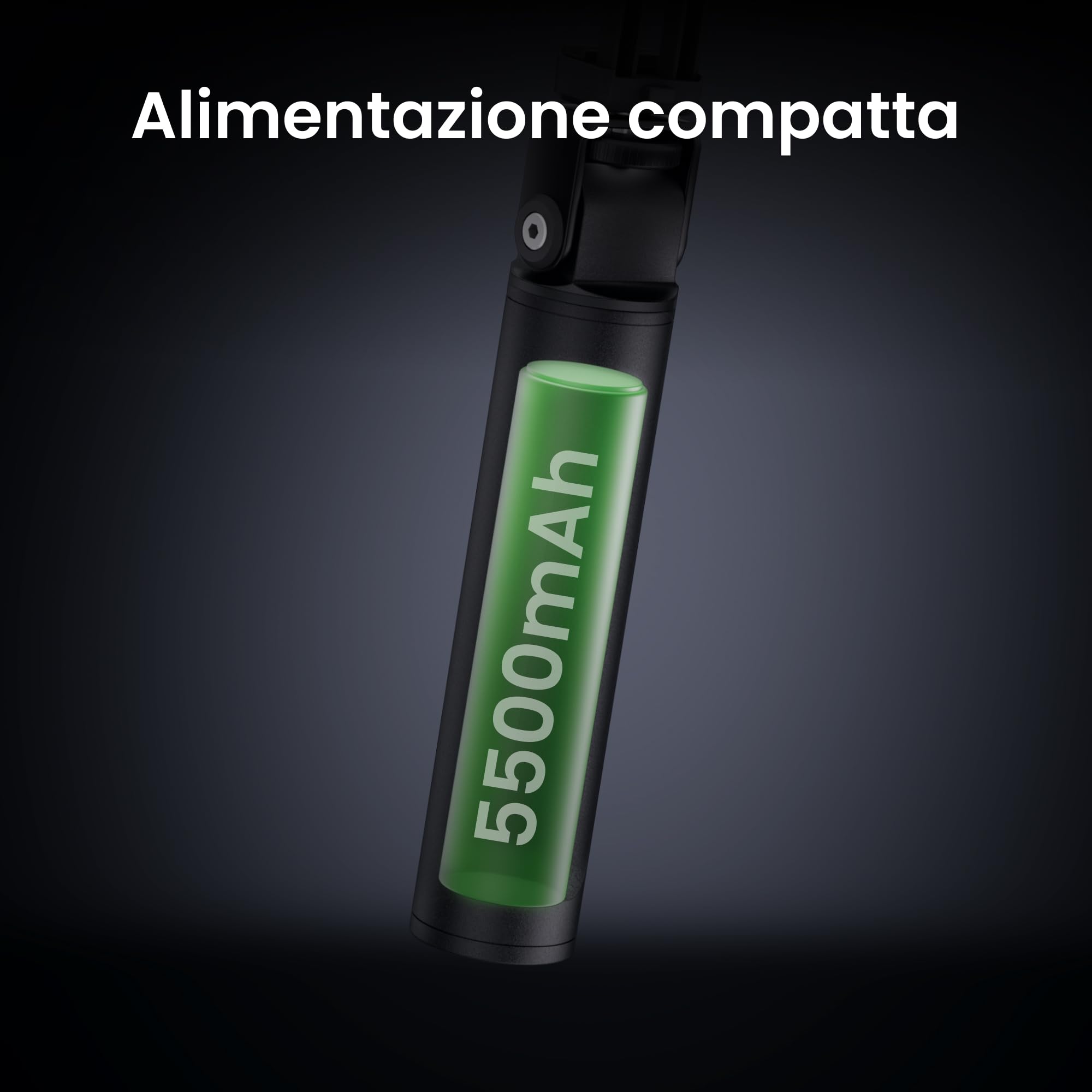 Revopoint Kit di alimentazione mobile 3, per scanner 3D MetroY e MetroY Pro | in modalità portatile, 5500 mAh di grande capacità con una ricarica rapida e peso limitato